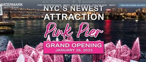 Think pink! Pier 15 goes completely pink ahead of Valentine’s Day | New ...