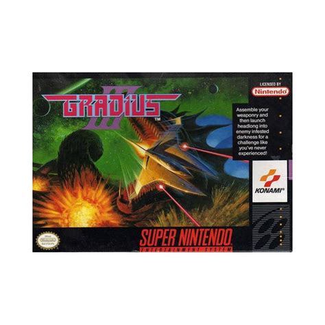 Gradius III Nintendo SNES