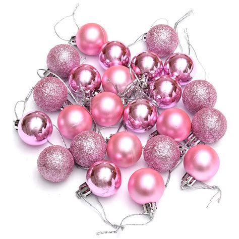 Popular Pink Christmas Ball Ornaments-Buy Cheap Pink Christmas Ball ...