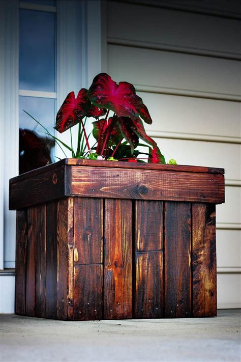 DIY Planter Boxes from Pallets