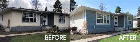 Hardie Over Stucco Renovation — Blue Jay Exterior Renovations