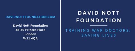 December 2019 Newsletter – David Nott Foundation