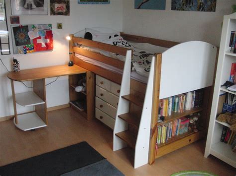 Cabin Bed + desk + drawers + bookshelf | Flickr - Photo Sharing!