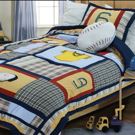 Textiles Plus Inc. Baseball Comforter Set & Reviews | Wayfair