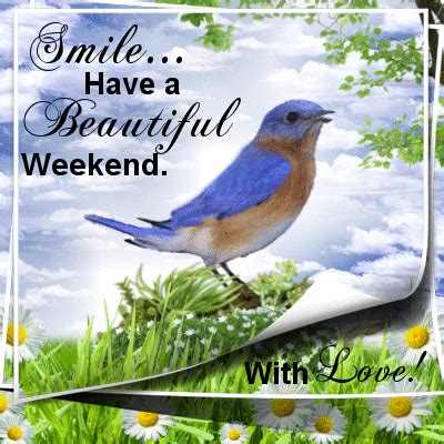 Smile & Have A Beautiful Weekend! Free Enjoy the Weekend eCards | 123 Greetings