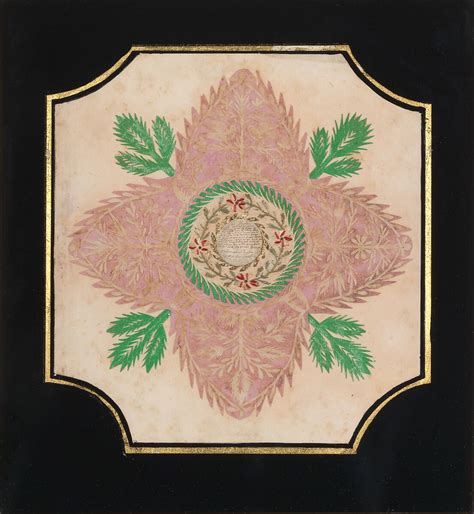 Martha Anne Honeywell | Cut-paper Card with The Lord's Prayer | The Met