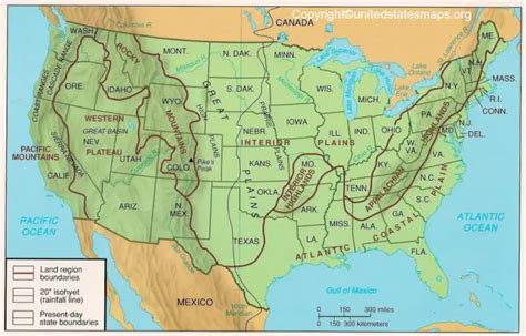 US Map Rocky Mountains | United States Rocky Mountains Map