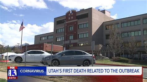 Utah Department of Health confirms the state's first COVID-19 related death