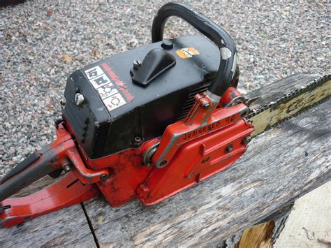 VINTAGE CHAINSAW COLLECTION: JONSERED GROUP OF SAWS.