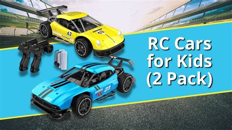 RC Cars for Kids (2 Pack) - YouTube