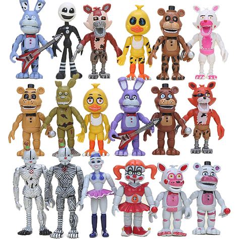 Five Nights At Freddy's FNAF 6'' Action Figures Pcs Toy Birthday Xmas ...