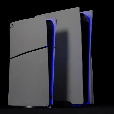 PS5 slim 3D model and PS5 fat 3d model size comparison : r/playstation