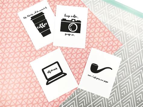 five sixteenths blog: Make it Monday // Brush Font + Dingbat Font Journaling Card