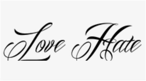 Transparent Love Tattoo Png - Love Cursive Transparent Background, Png ...