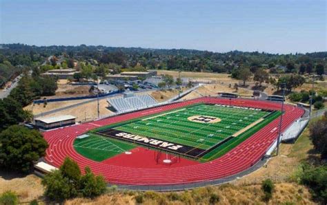 Hayward High School - Brock USA - shock pads for artificial turf