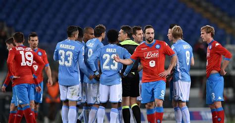 Lazio vs Napoli suspended after alleged racist chanting by home fans ...