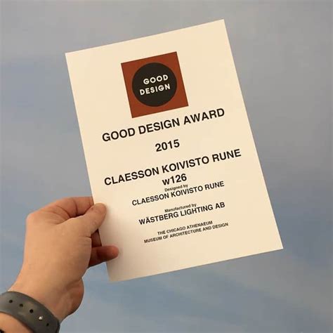 Good Design Award – CKR - ScandinavianDesign.com