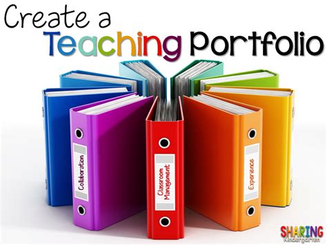 Create a Teaching Portfolio - Sharing Kindergarten