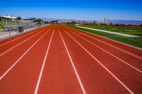 Track Field Lane Straightaway Free Stock Photo - Public Domain Pictures