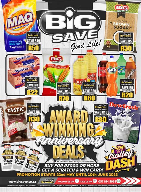 Big Save Promotional Leaflet - Hammanskraal, Mabopane, Marble Hall - Valid from 22.05 to 10.06 ...