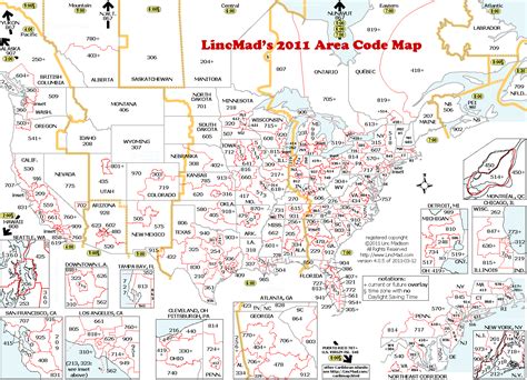 USA Area Code Reference Map | Do It And How