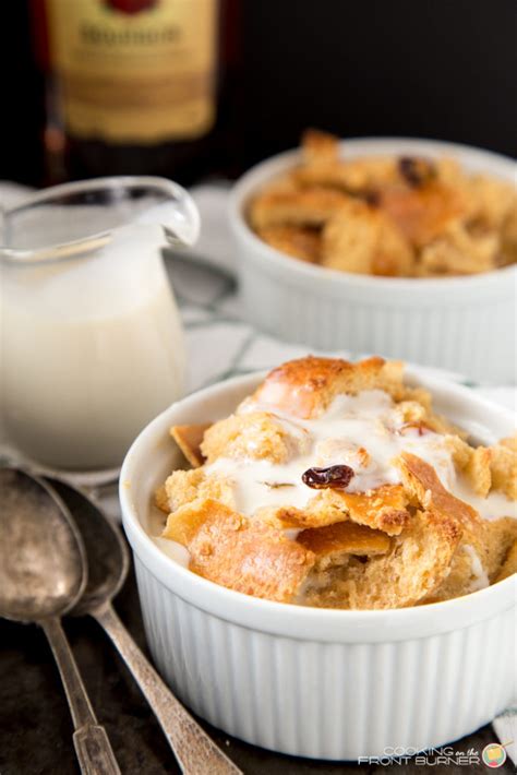 BOURBON BREAD PUDDING | Cooking on the Front Burner