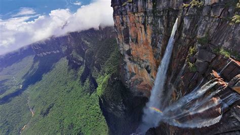 Cascada el salto del angel en Vnezuela: Un salto unico | El Souvenir