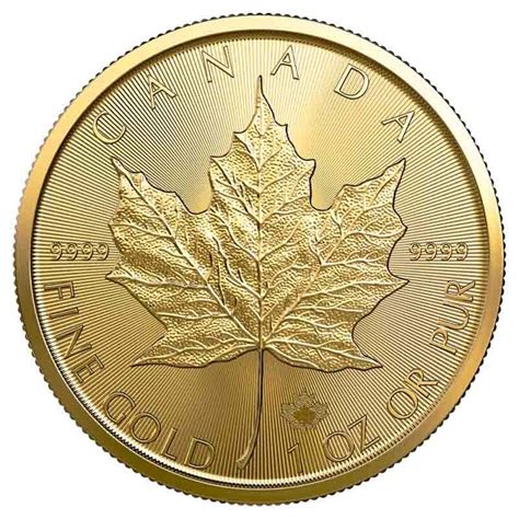 2023 1 oz $50 CAD Canadian Gold Maple Leaf Coin | European Mint