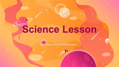 Free Science Lesson PowerPoint Template & Google Slides Theme