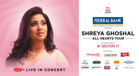 Shreya Ghoshal Red FM Live In Concert – ALL HEARTS TOUR | Kochi