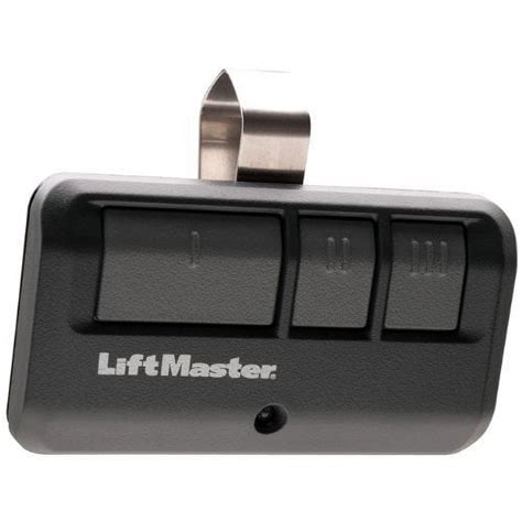 LiftMaster 893LM 3-Button Garage Door Opener Remote Control, Dark Gray (Limited Edition ...