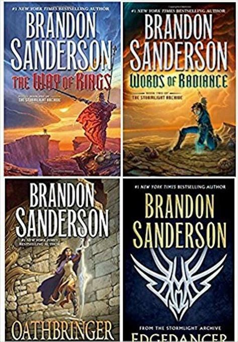 Brandon Sanderson Stormlight Archive 4 Book Set - BRAND NEW 4 BOOK COLLECTION by Branddon ...