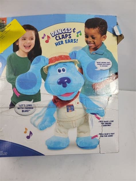Blue's Clues and You Dancing Bingo Blue Along Blue Plush Toy Nickelodeon Song 67 886144495762 | eBay