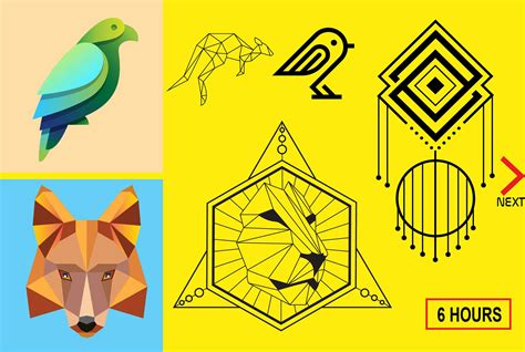 Geometric logo design :: Behance