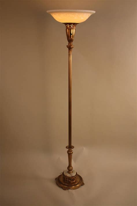 American Torchiere Floor Lamp at 1stDibs