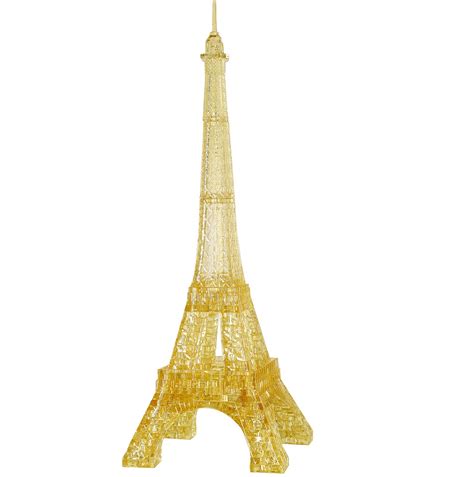 3d Deluxe Crystal Puzzle Eiffel Tower