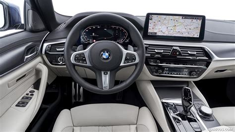 2021 BMW 5 Series 540i xDrive M Sport Package - Interior | Caricos