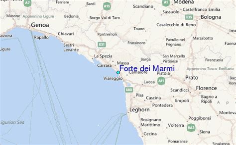 Forte dei Marmi Tide Station Location Guide