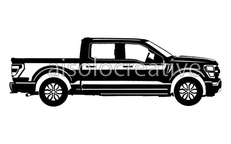 Truck, Suv,silhouette,ford F-150,clipart, Digital Download - Etsy