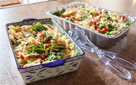 Potluck Pasta Salad Recipe & what to bring to a potluck - Sweetphi