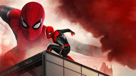 Spider Man Far From Home Suit Desktop Wallpapers - Wallpaper Cave