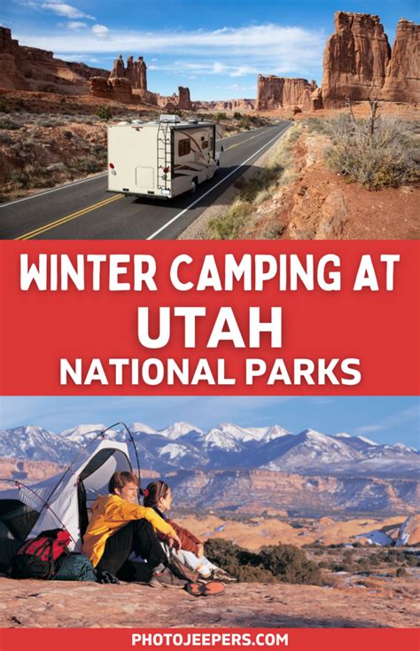 Winter Camping in Utah National Parks - PhotoJeepers