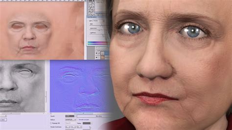 Human Face Texture Map