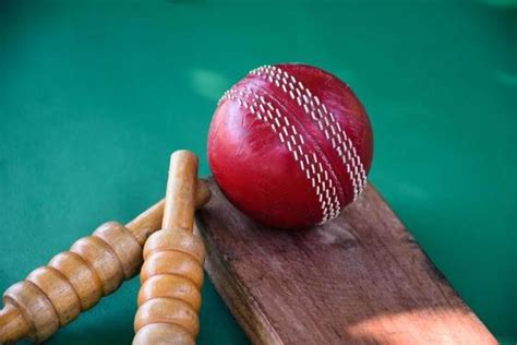 Cricket Bat And Ball Stock Photos, Images and Backgrounds for Free Download