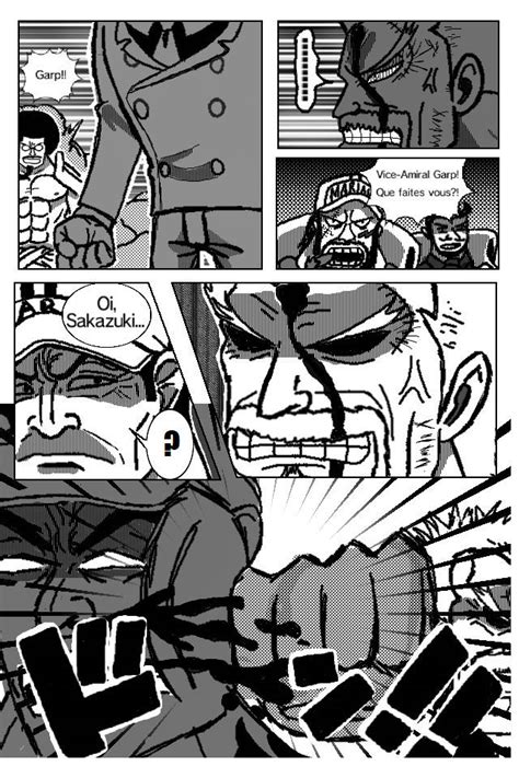 Garp vs Akainu by Amine1542 on DeviantArt