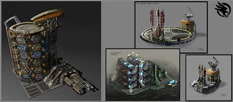 Tiberium Wars GDI structure concept art image - C&C Paradise - ModDB