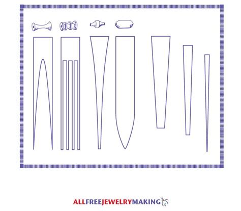 Paper Bead Pattern Printable | AllFreeJewelryMaking.com