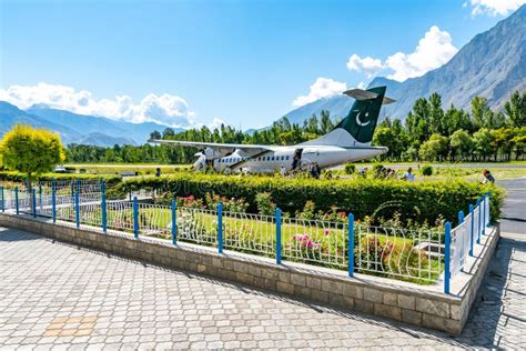 Gilgit Domestic Airport 04 editorial stock photo. Image of capital ...