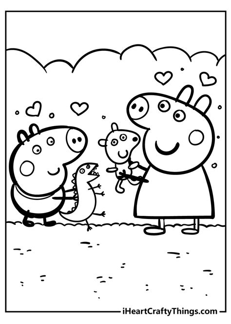 Peppa Pig Coloring Pages