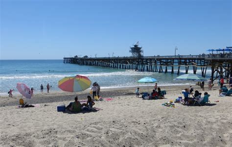 San Clemente Pier City Beach in San Clemente, CA - California Beaches